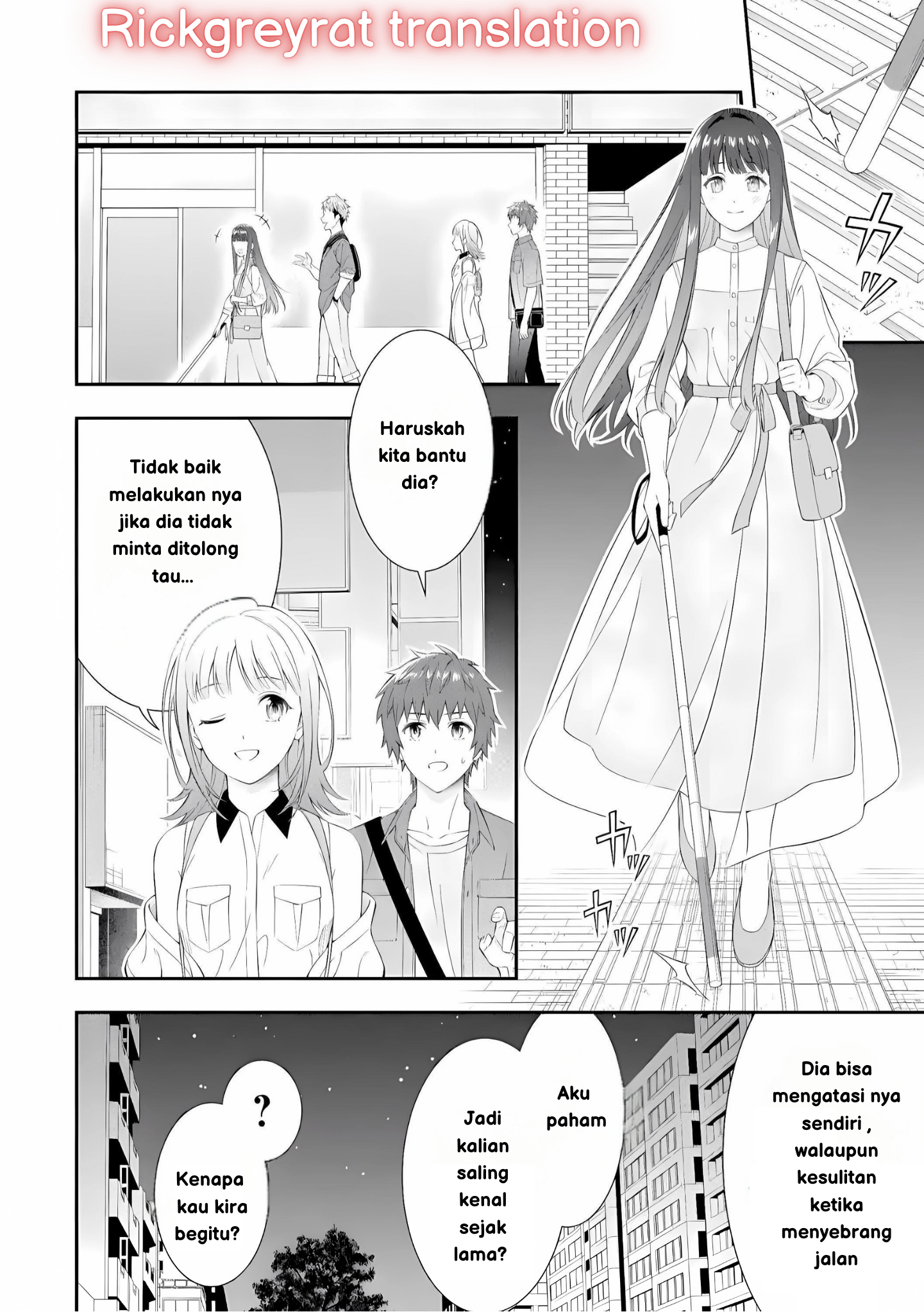 Toumei na Yoru ni Kakeru Kimi to, Me ni Mienai Koi wo Shita. Chapter 1 - halaman 13