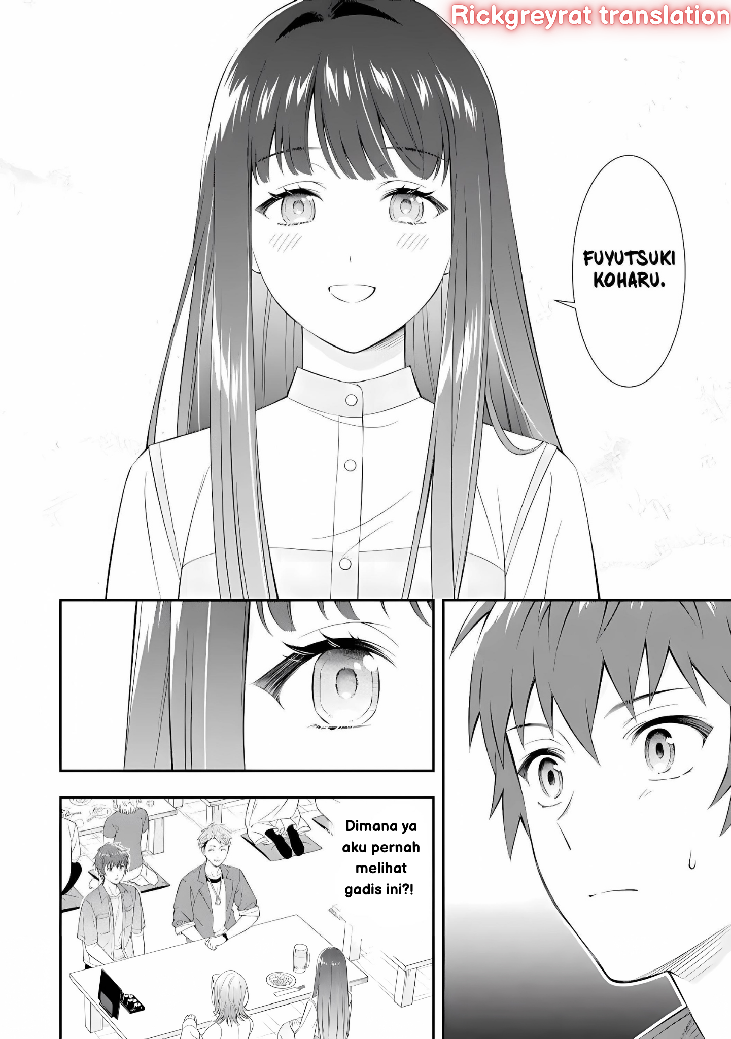 Toumei na Yoru ni Kakeru Kimi to, Me ni Mienai Koi wo Shita. Chapter 1 - halaman 9