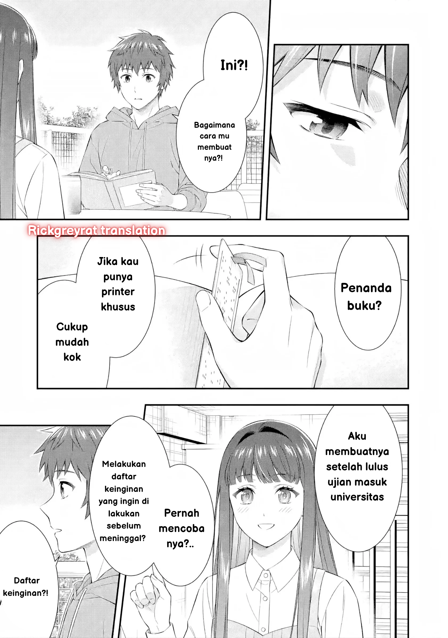 Toumei na Yoru ni Kakeru Kimi to, Me ni Mienai Koi wo Shita. Chapter 3 - halaman 17