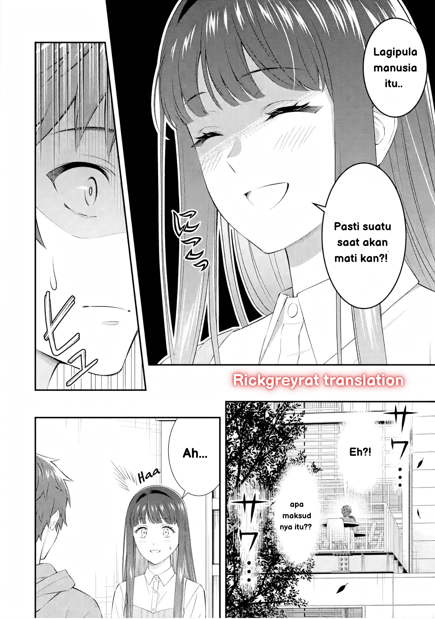 Toumei na Yoru ni Kakeru Kimi to, Me ni Mienai Koi wo Shita. Chapter 3 - halaman 18