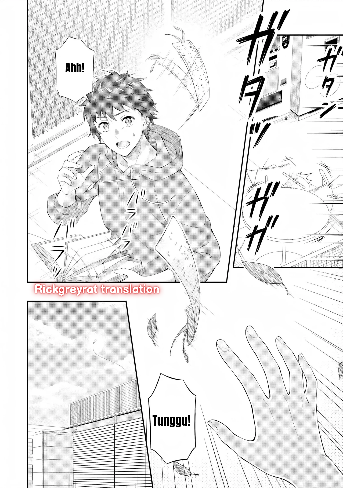 Toumei na Yoru ni Kakeru Kimi to, Me ni Mienai Koi wo Shita. Chapter 3 - halaman 20