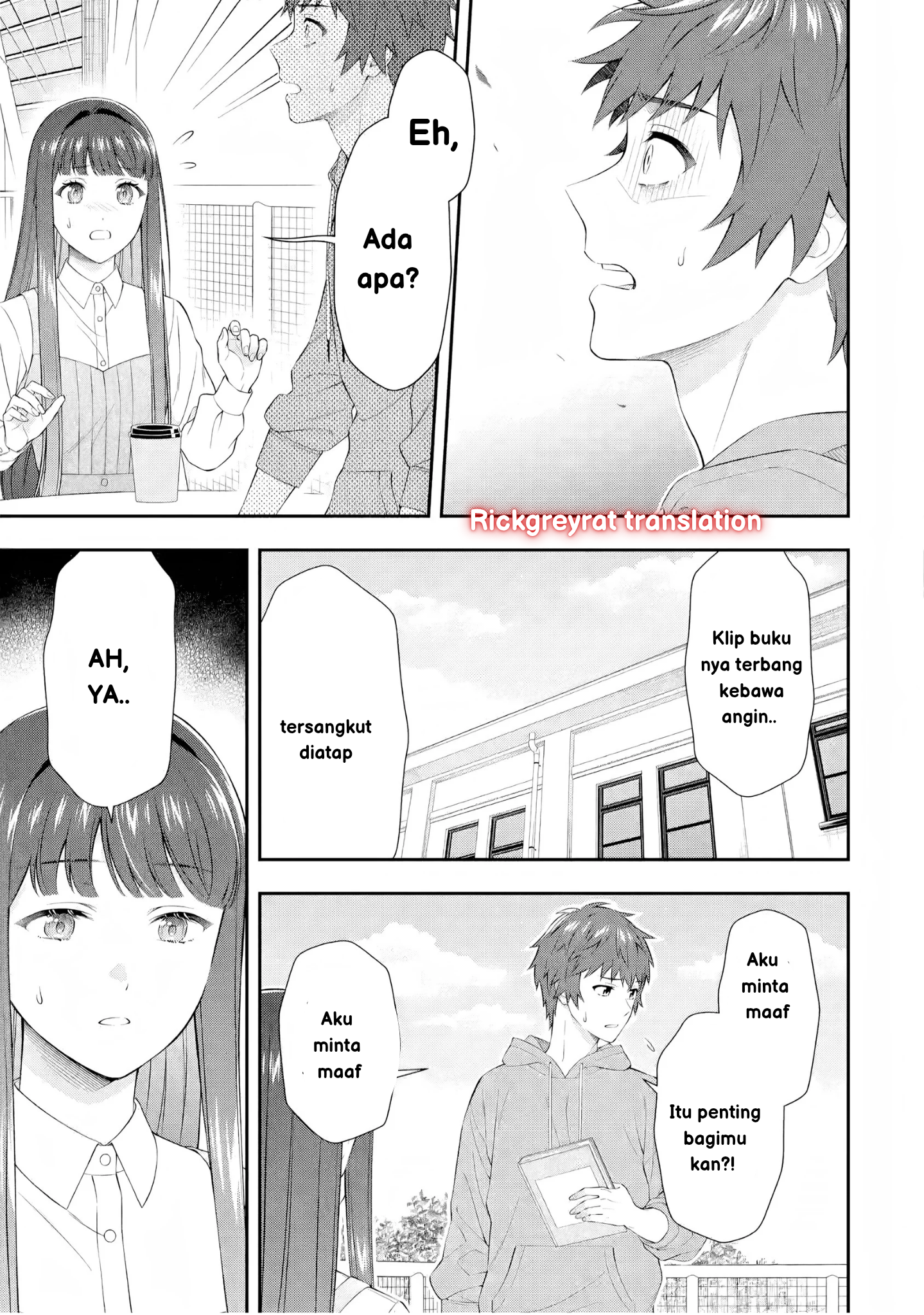 Toumei na Yoru ni Kakeru Kimi to, Me ni Mienai Koi wo Shita. Chapter 3 - halaman 21
