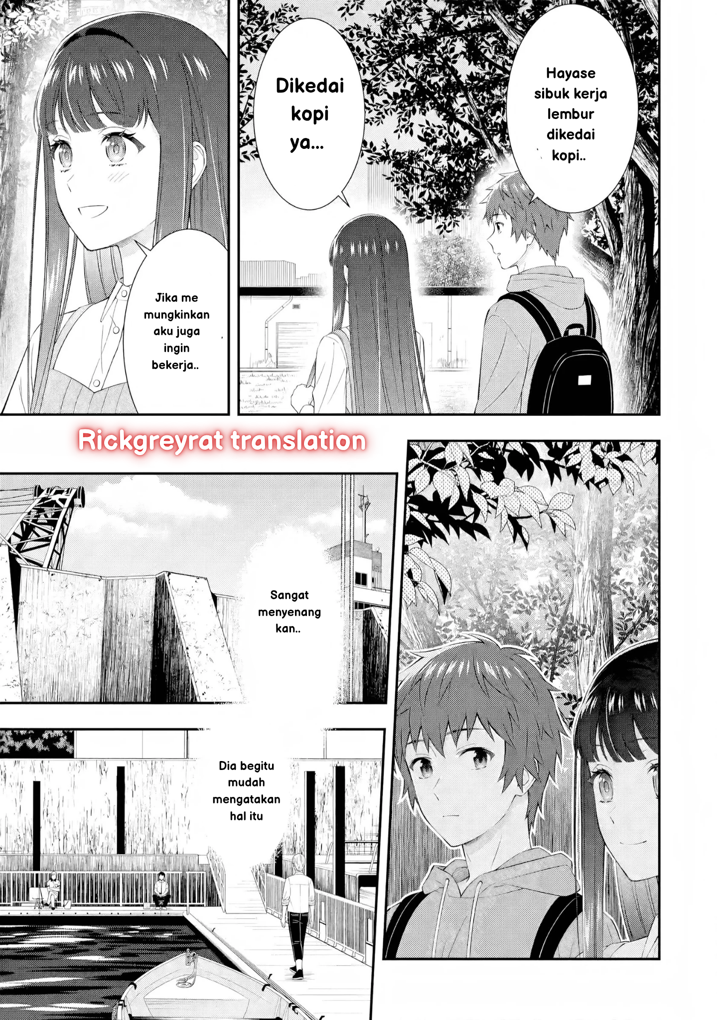 Toumei na Yoru ni Kakeru Kimi to, Me ni Mienai Koi wo Shita. Chapter 3 - halaman 25