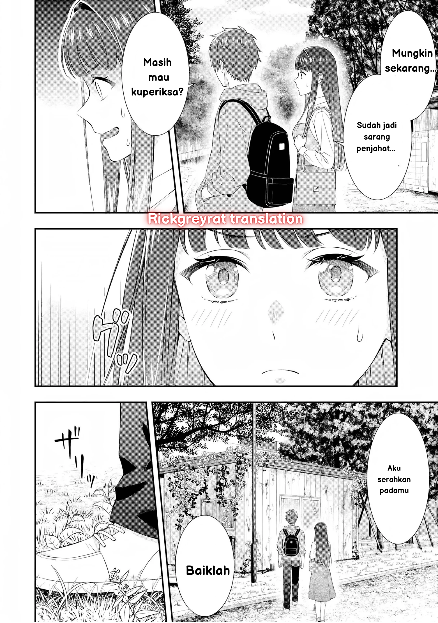Toumei na Yoru ni Kakeru Kimi to, Me ni Mienai Koi wo Shita. Chapter 3 - halaman 28