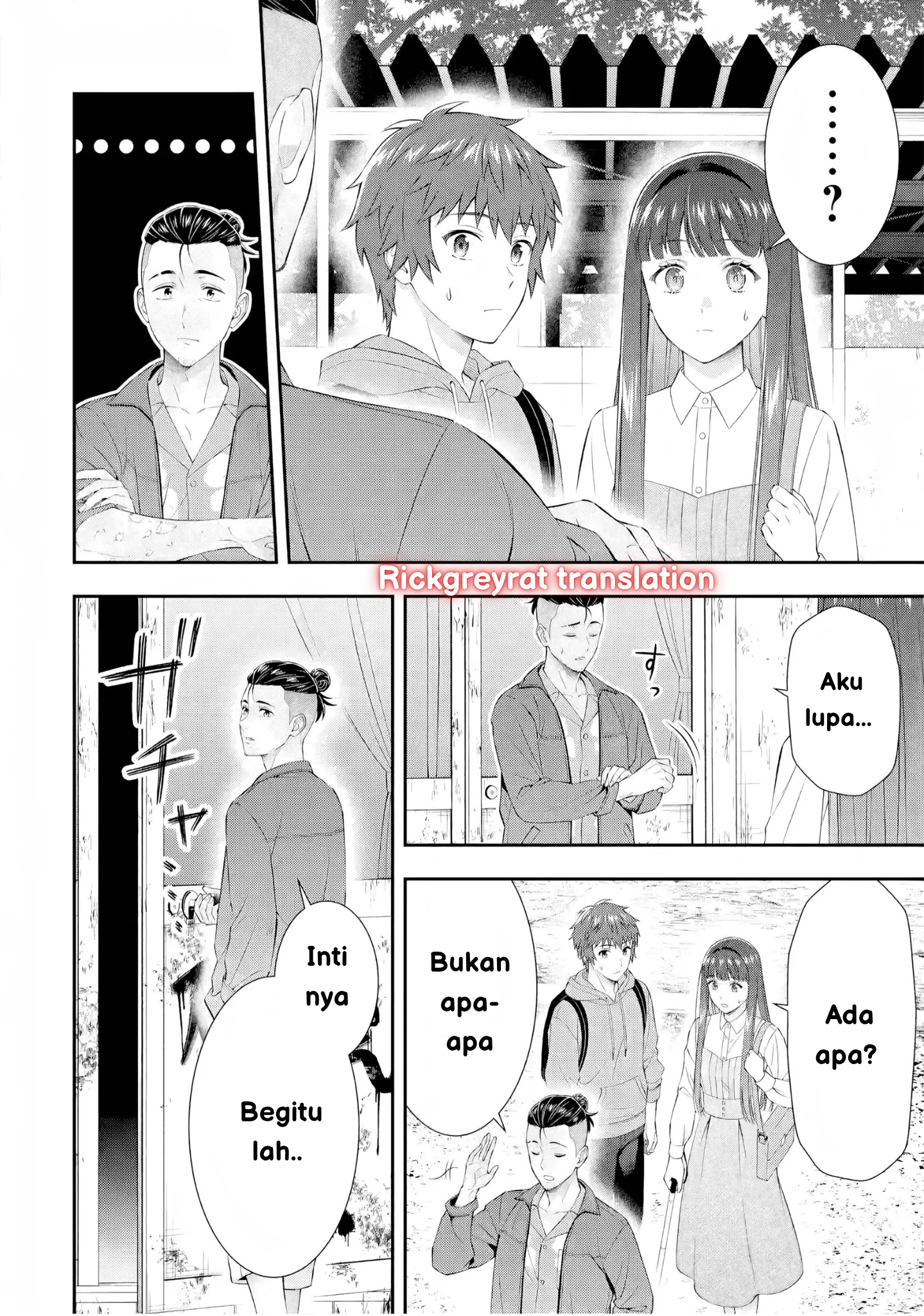 Toumei na Yoru ni Kakeru Kimi to, Me ni Mienai Koi wo Shita. Chapter 3 - halaman 34
