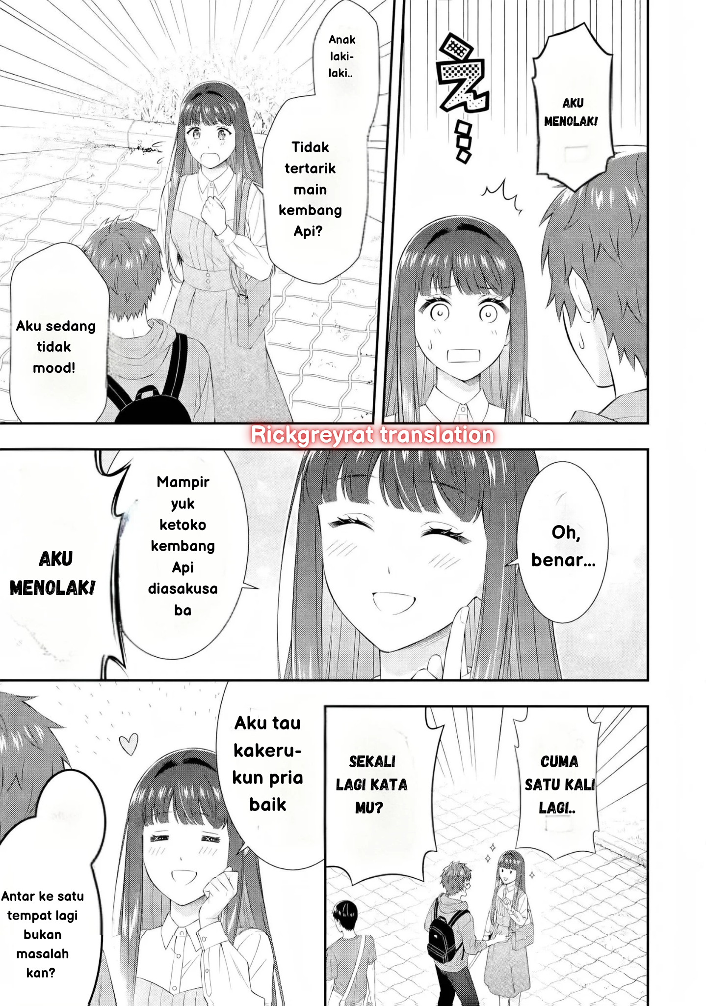 Toumei na Yoru ni Kakeru Kimi to, Me ni Mienai Koi wo Shita. Chapter 3 - halaman 39