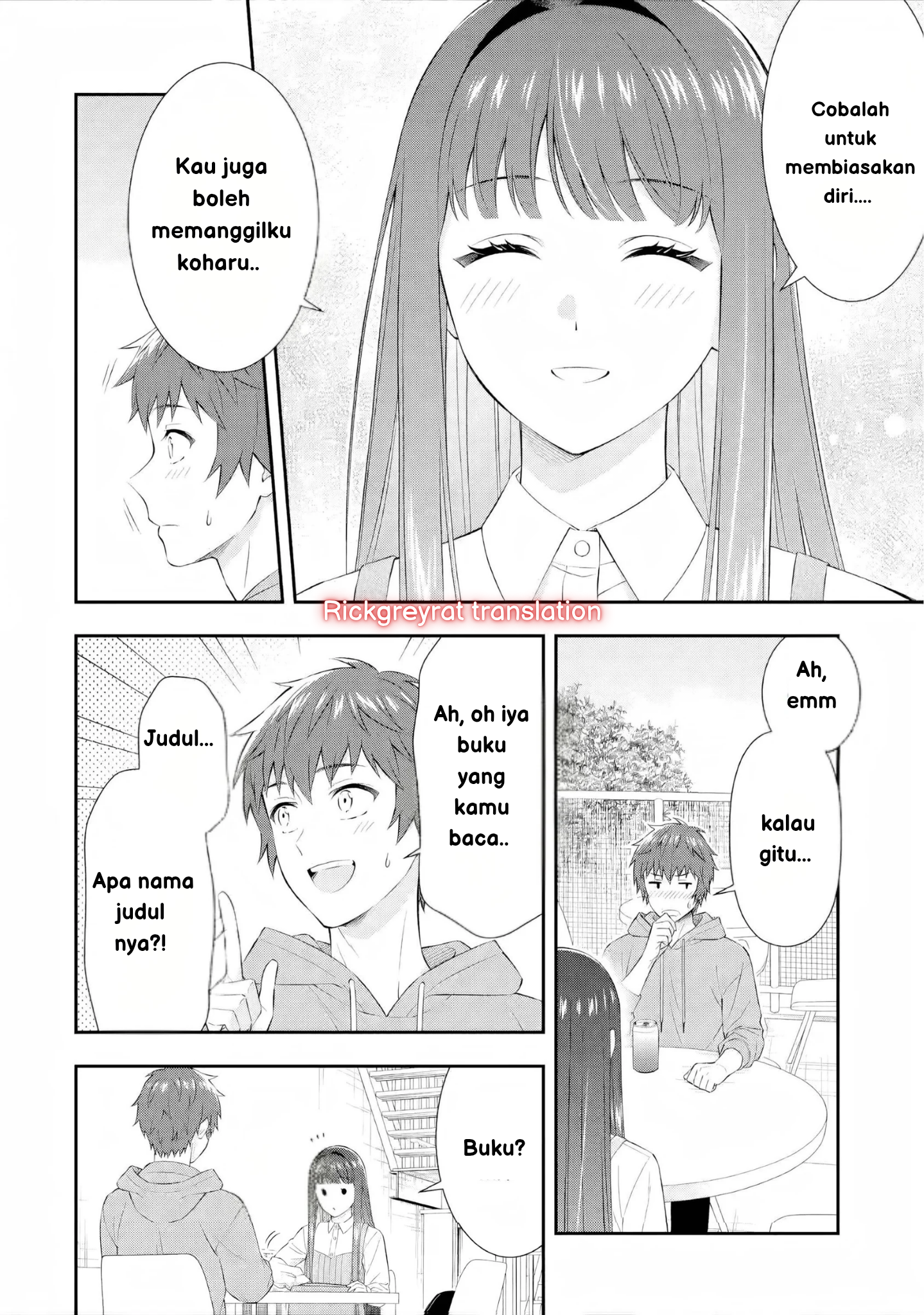 Toumei na Yoru ni Kakeru Kimi to, Me ni Mienai Koi wo Shita. Chapter 3 - halaman 4