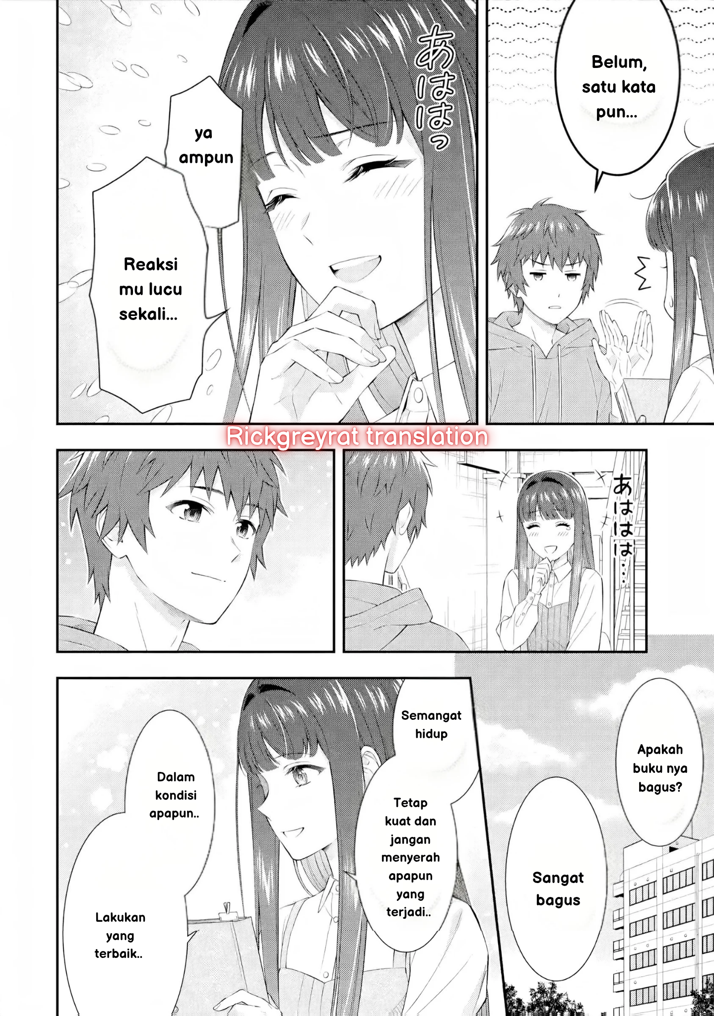 Toumei na Yoru ni Kakeru Kimi to, Me ni Mienai Koi wo Shita. Chapter 3 - halaman 6