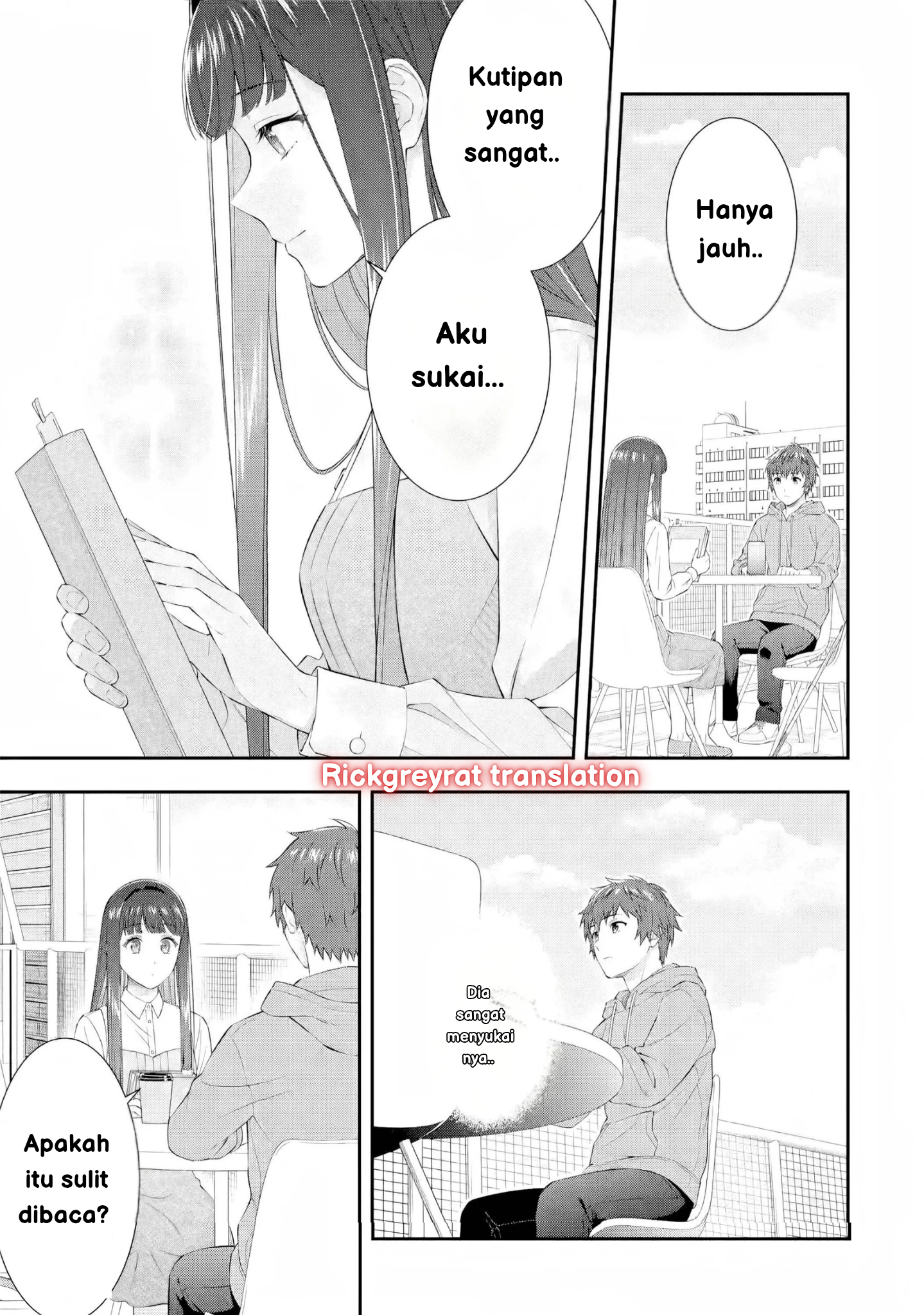 Toumei na Yoru ni Kakeru Kimi to, Me ni Mienai Koi wo Shita. Chapter 3 - halaman 7