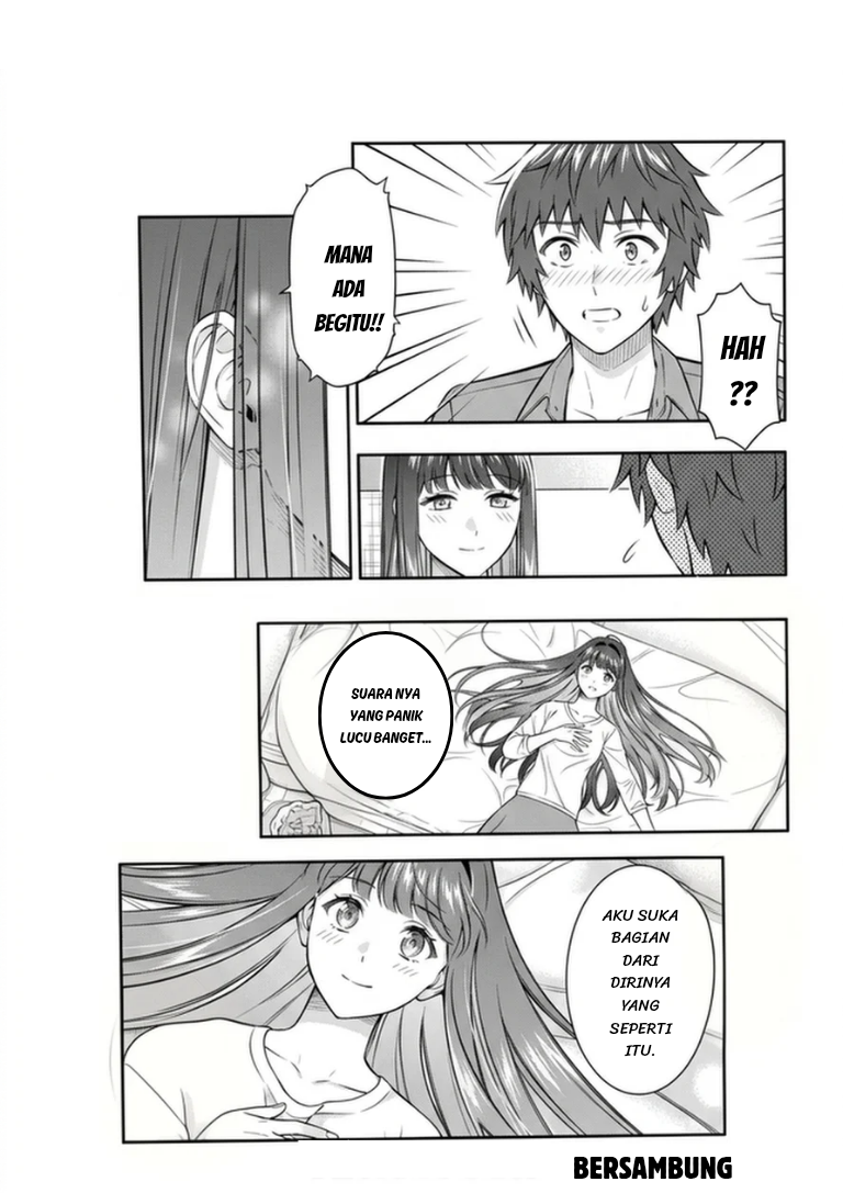 Toumei na Yoru ni Kakeru Kimi to, Me ni Mienai Koi wo Shita. Chapter 5.1 - halaman 36