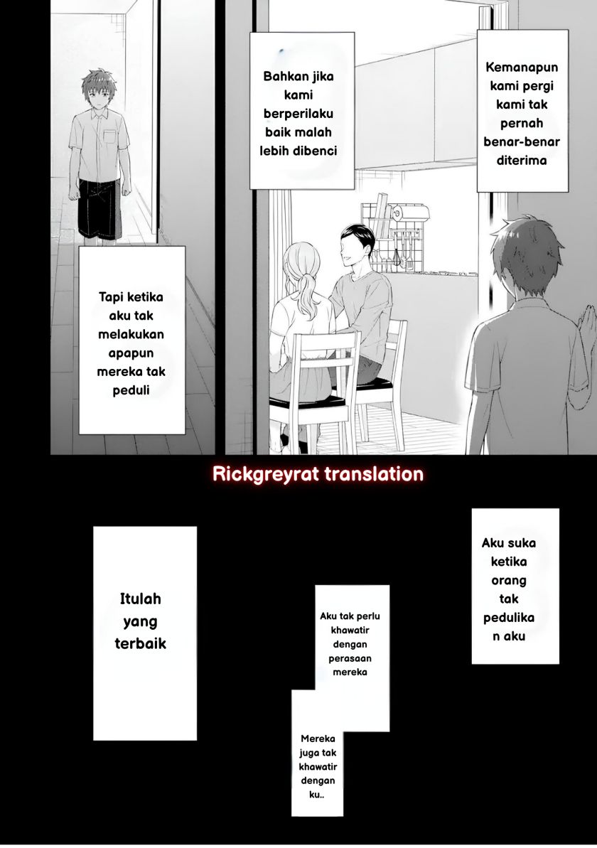 Toumei na Yoru ni Kakeru-kun to, Me ni Mienai Koi wo Shita. Chapter 1 - halaman 23