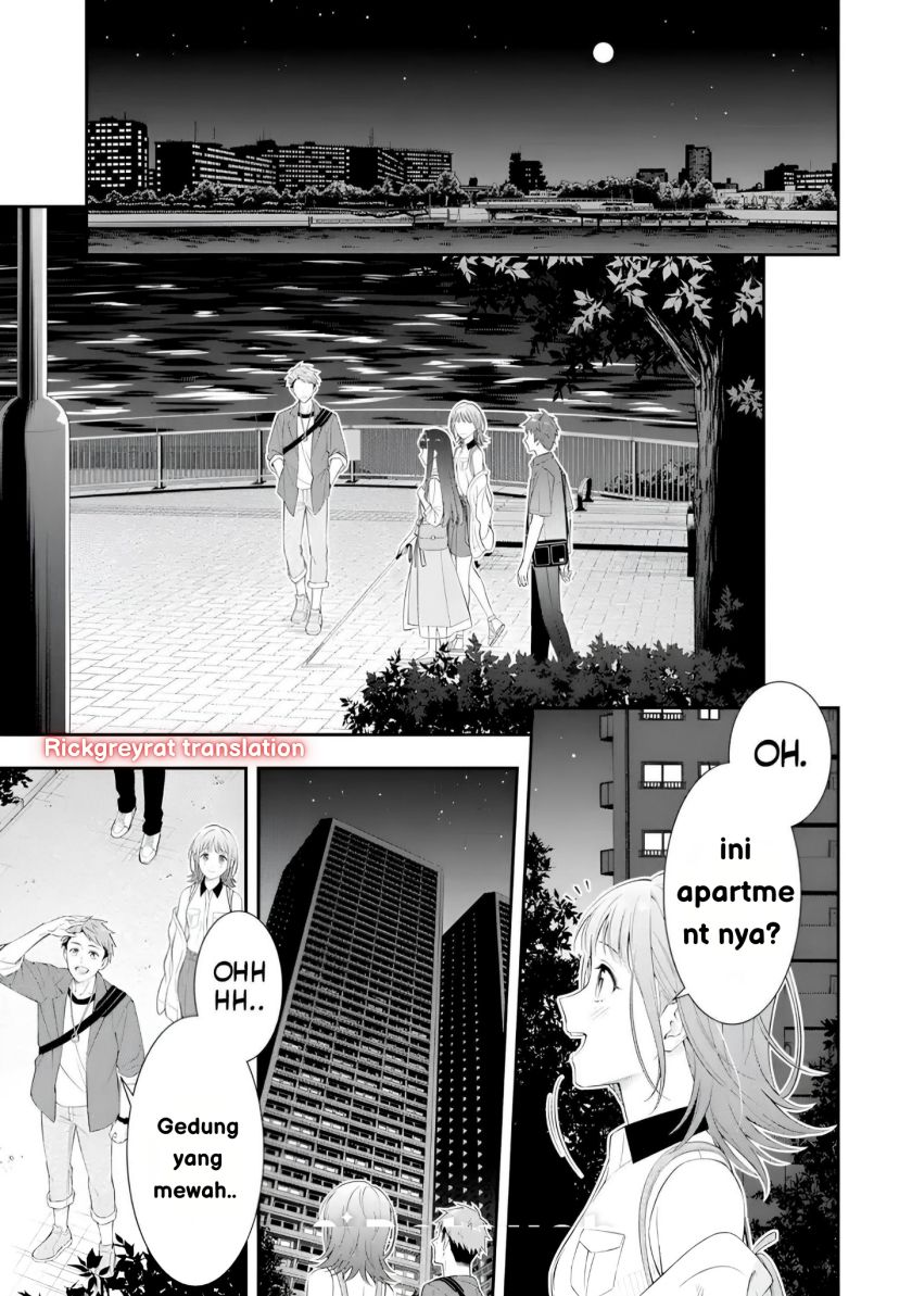 Toumei na Yoru ni Kakeru-kun to, Me ni Mienai Koi wo Shita. Chapter 1 - halaman 24