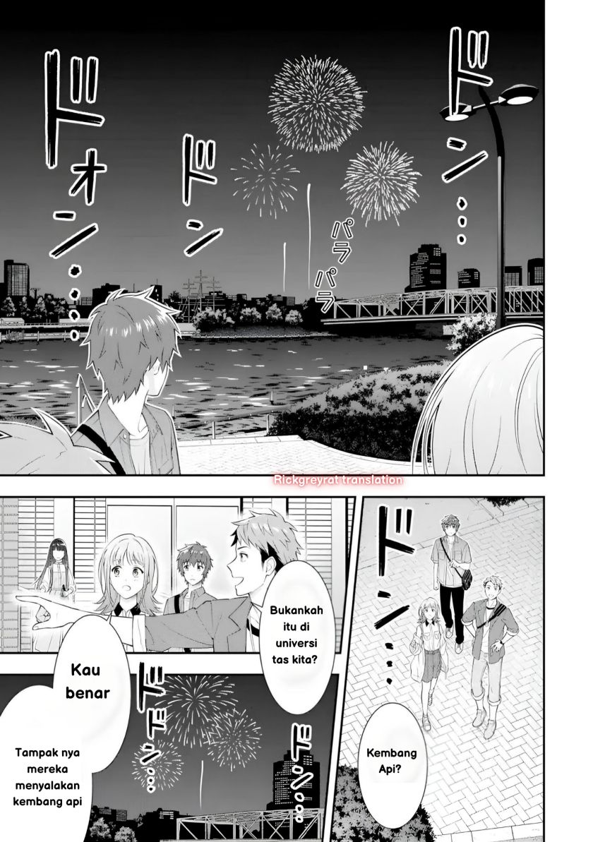 Toumei na Yoru ni Kakeru-kun to, Me ni Mienai Koi wo Shita. Chapter 1 - halaman 26