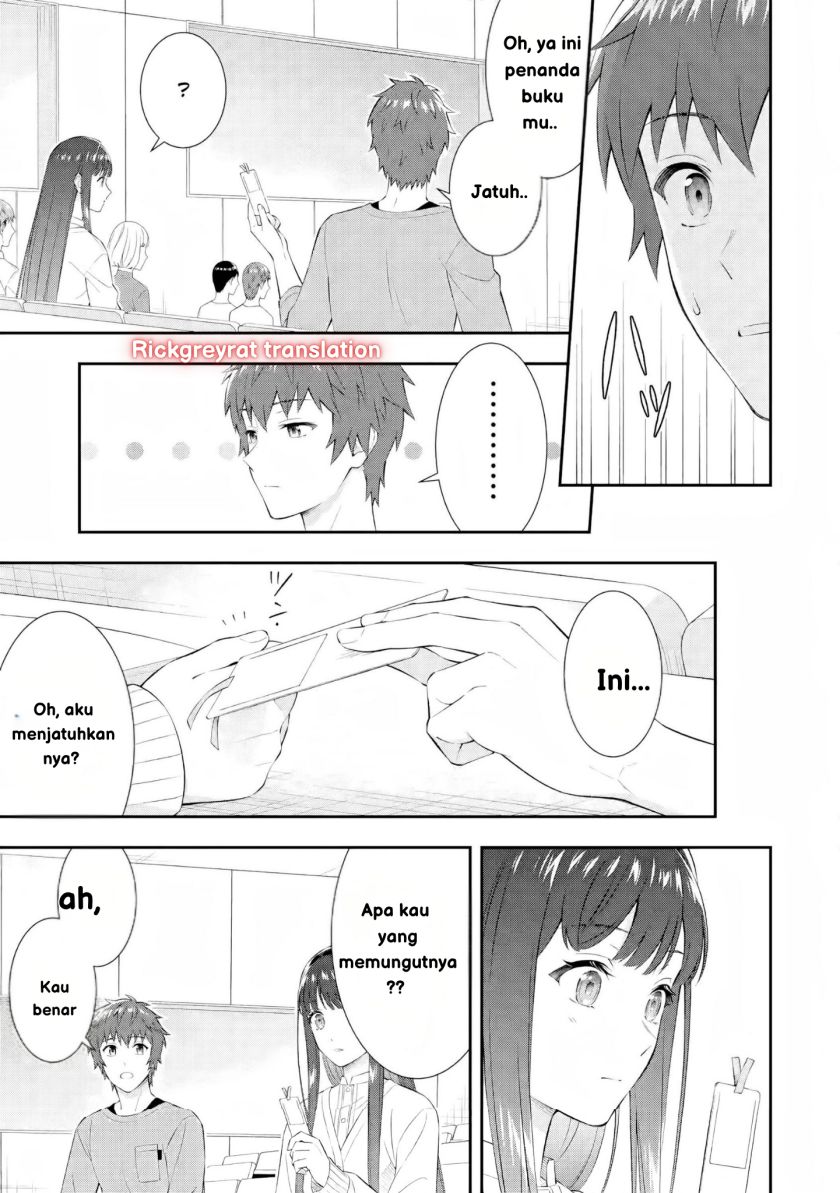 Toumei na Yoru ni Kakeru-kun to, Me ni Mienai Koi wo Shita. Chapter 1 - halaman 42