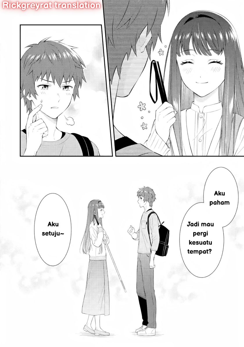 Toumei na Yoru ni Kakeru-kun to, Me ni Mienai Koi wo Shita. Chapter 1 - halaman 51