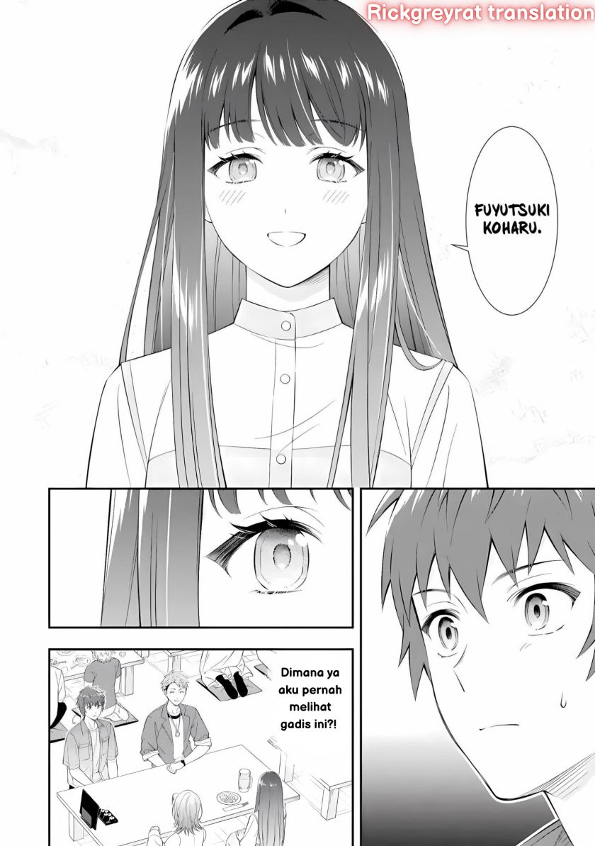 Toumei na Yoru ni Kakeru-kun to, Me ni Mienai Koi wo Shita. Chapter 1 - halaman 9