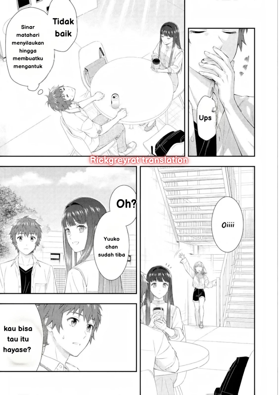 Toumei na Yoru ni Kakeru-kun to, Me ni Mienai Koi wo Shita. Chapter 2 - halaman 11