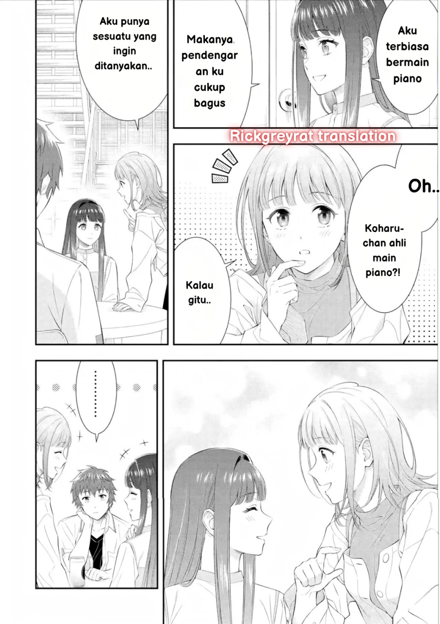 Toumei na Yoru ni Kakeru-kun to, Me ni Mienai Koi wo Shita. Chapter 2 - halaman 14