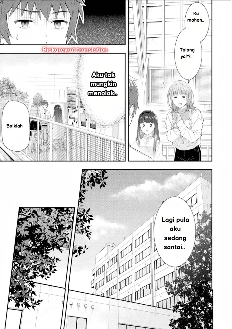 Toumei na Yoru ni Kakeru-kun to, Me ni Mienai Koi wo Shita. Chapter 2 - halaman 17