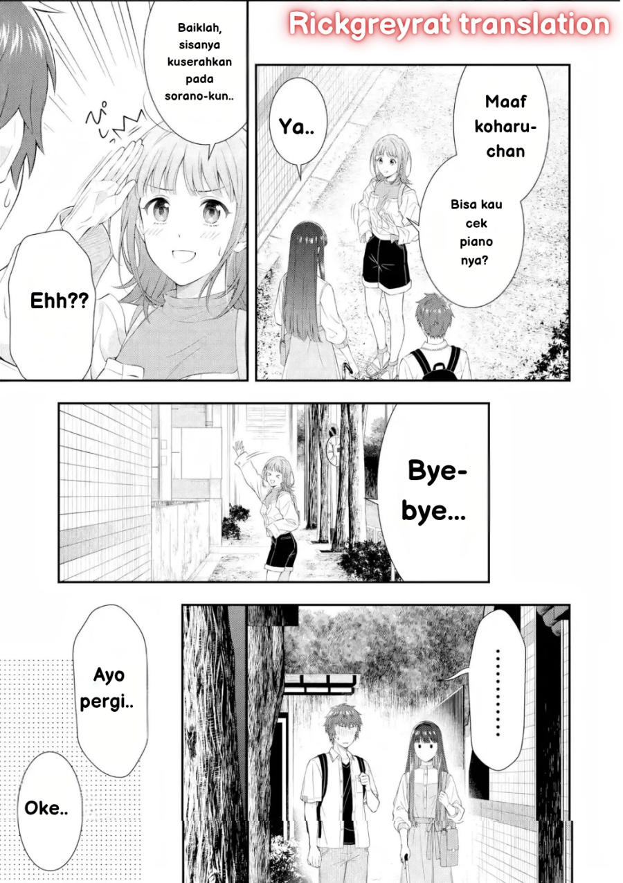 Toumei na Yoru ni Kakeru-kun to, Me ni Mienai Koi wo Shita. Chapter 2 - halaman 19
