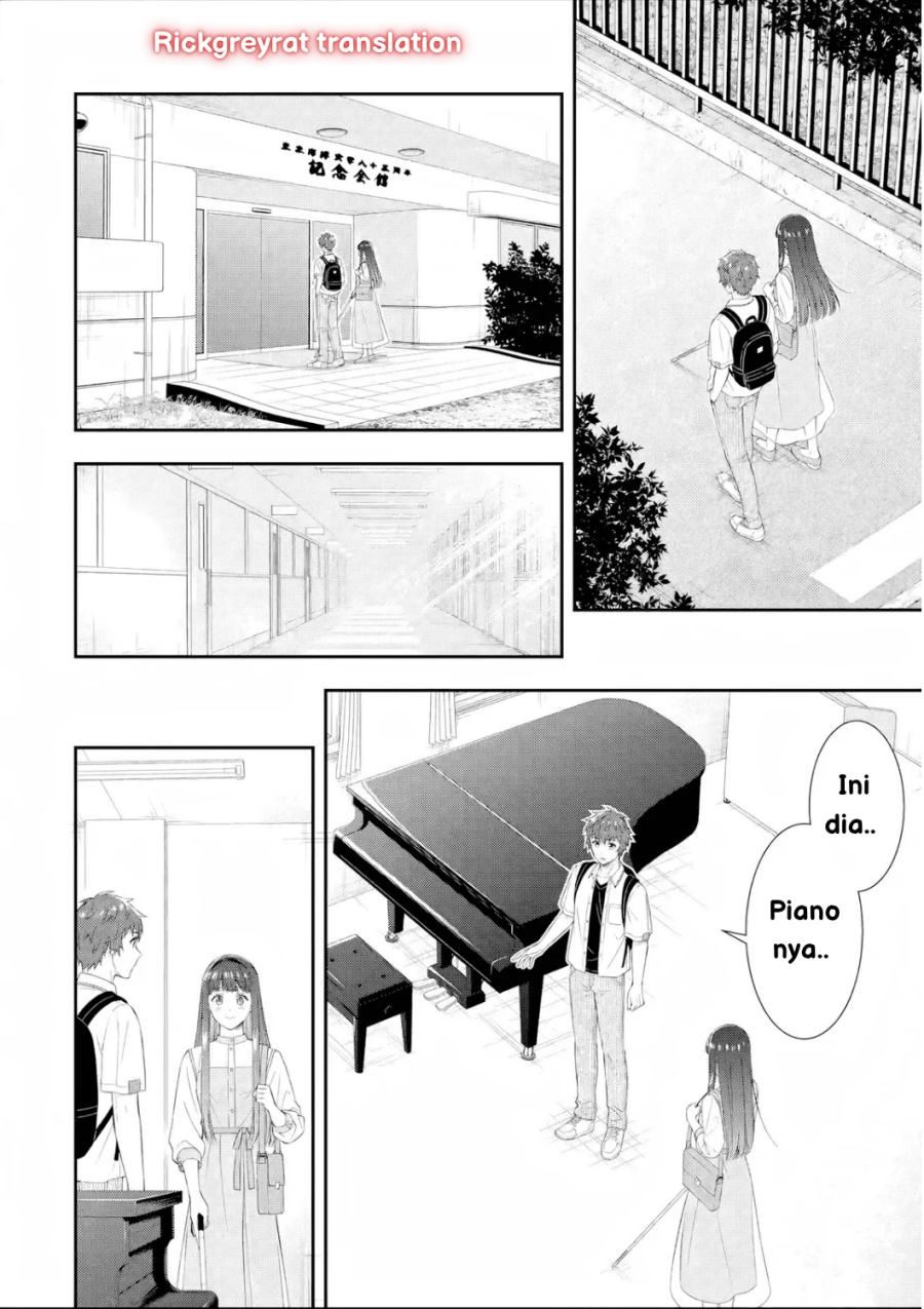 Toumei na Yoru ni Kakeru-kun to, Me ni Mienai Koi wo Shita. Chapter 2 - halaman 20