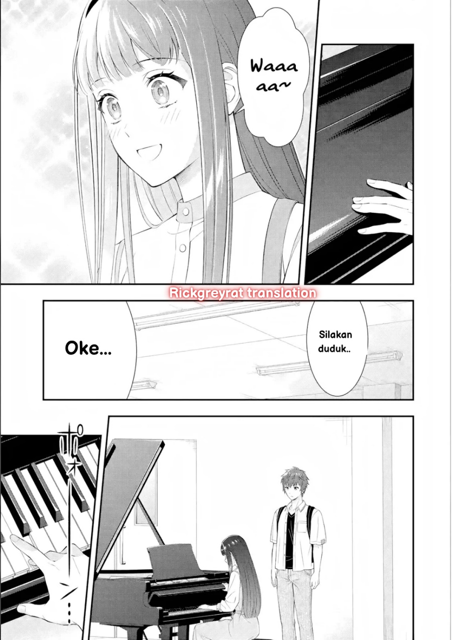 Toumei na Yoru ni Kakeru-kun to, Me ni Mienai Koi wo Shita. Chapter 2 - halaman 21