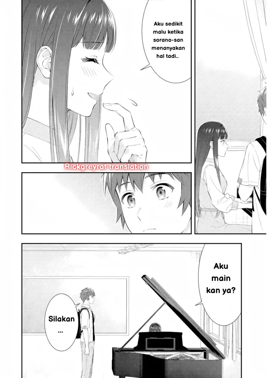 Toumei na Yoru ni Kakeru-kun to, Me ni Mienai Koi wo Shita. Chapter 2 - halaman 24