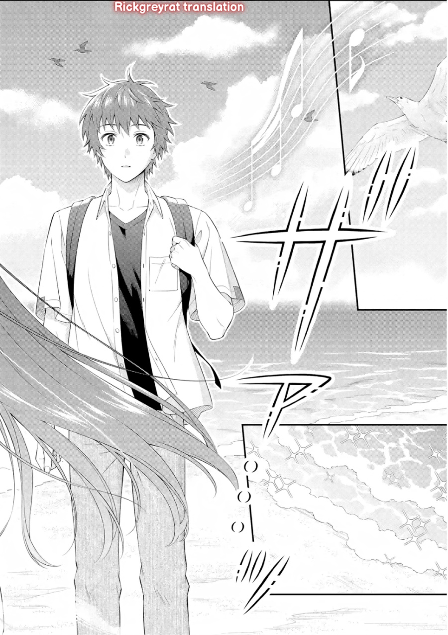 Toumei na Yoru ni Kakeru-kun to, Me ni Mienai Koi wo Shita. Chapter 2 - halaman 27