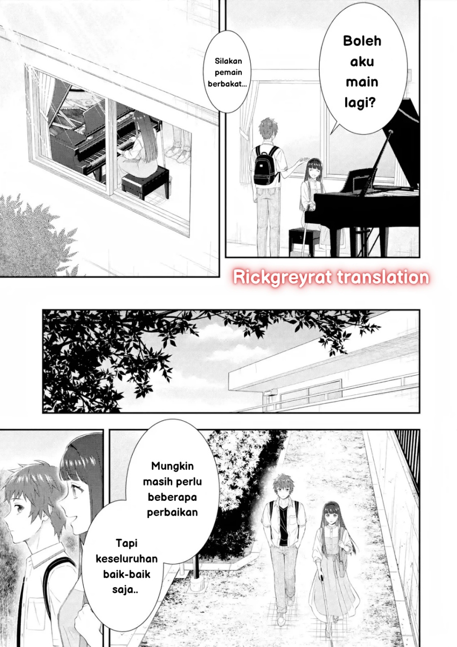 Toumei na Yoru ni Kakeru-kun to, Me ni Mienai Koi wo Shita. Chapter 2 - halaman 32