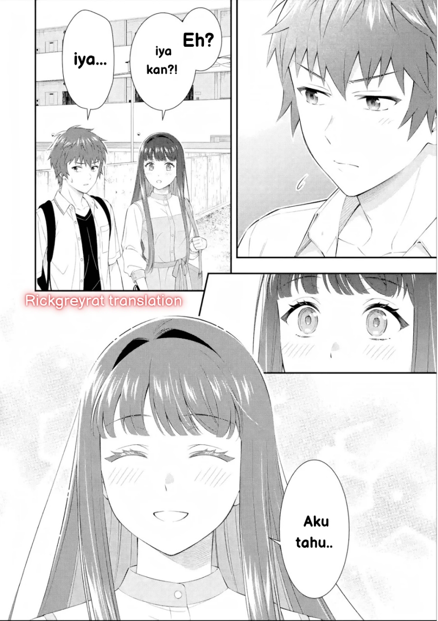 Toumei na Yoru ni Kakeru-kun to, Me ni Mienai Koi wo Shita. Chapter 2 - halaman 37