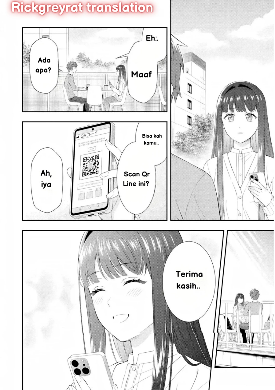 Toumei na Yoru ni Kakeru-kun to, Me ni Mienai Koi wo Shita. Chapter 2 - halaman 6