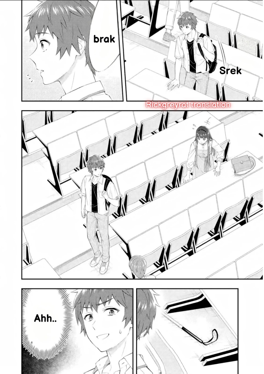 Toumei na Yoru ni Kakeru-kun to, Me ni Mienai Koi wo Shita. Chapter 2 - halaman 8
