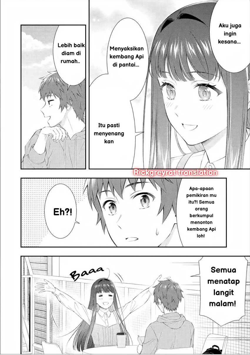 Toumei na Yoru ni Kakeru-kun to, Me ni Mienai Koi wo Shita. Chapter 3 - halaman 10