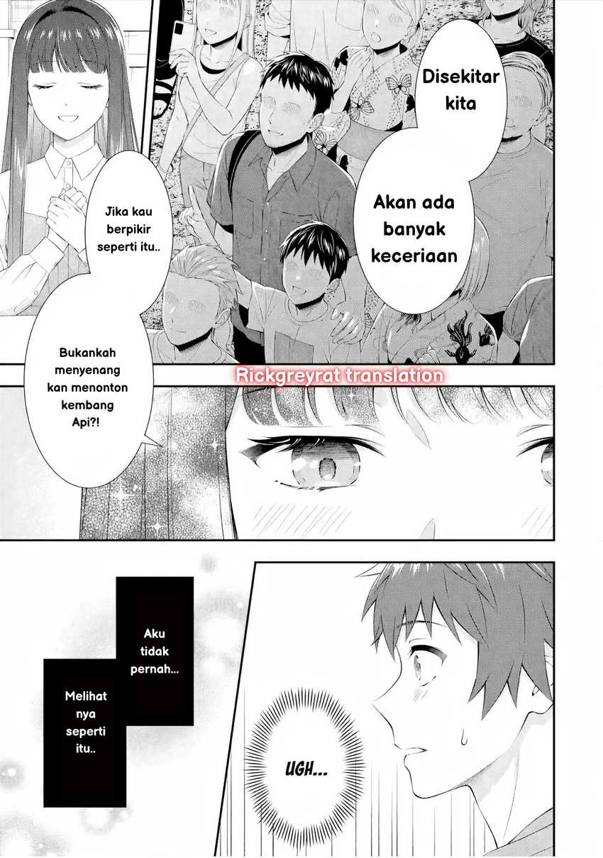 Toumei na Yoru ni Kakeru-kun to, Me ni Mienai Koi wo Shita. Chapter 3 - halaman 11