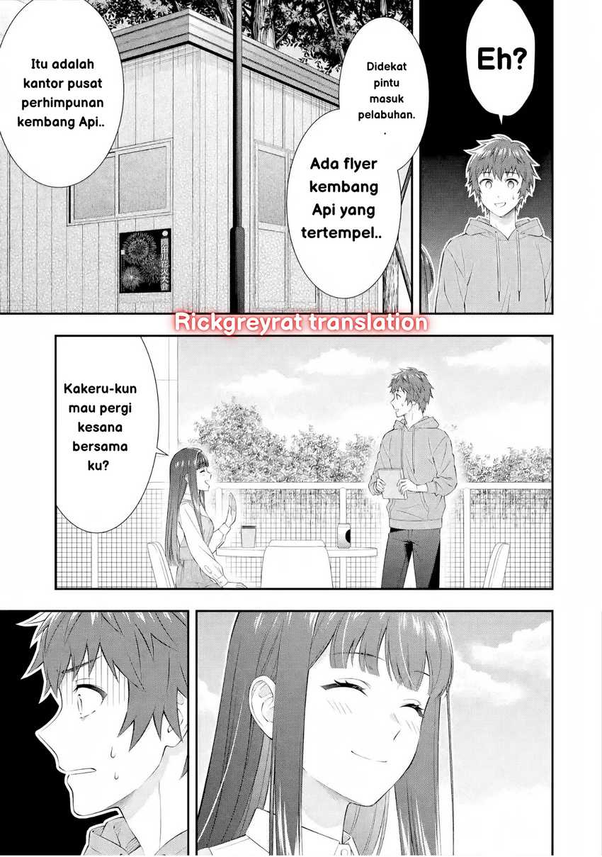 Toumei na Yoru ni Kakeru-kun to, Me ni Mienai Koi wo Shita. Chapter 3 - halaman 19