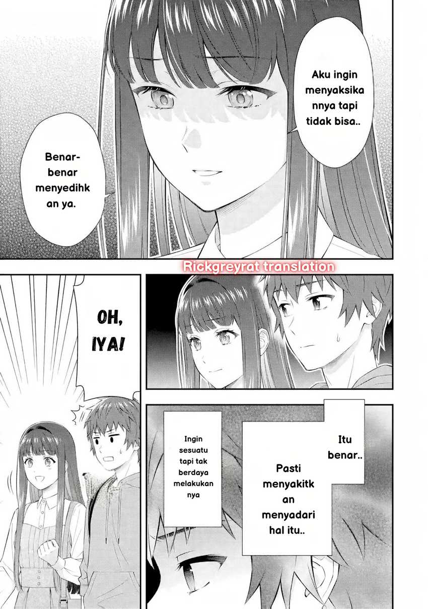 Toumei na Yoru ni Kakeru-kun to, Me ni Mienai Koi wo Shita. Chapter 3 - halaman 33