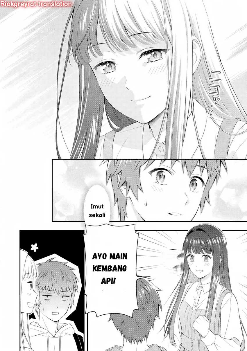 Toumei na Yoru ni Kakeru-kun to, Me ni Mienai Koi wo Shita. Chapter 3 - halaman 34