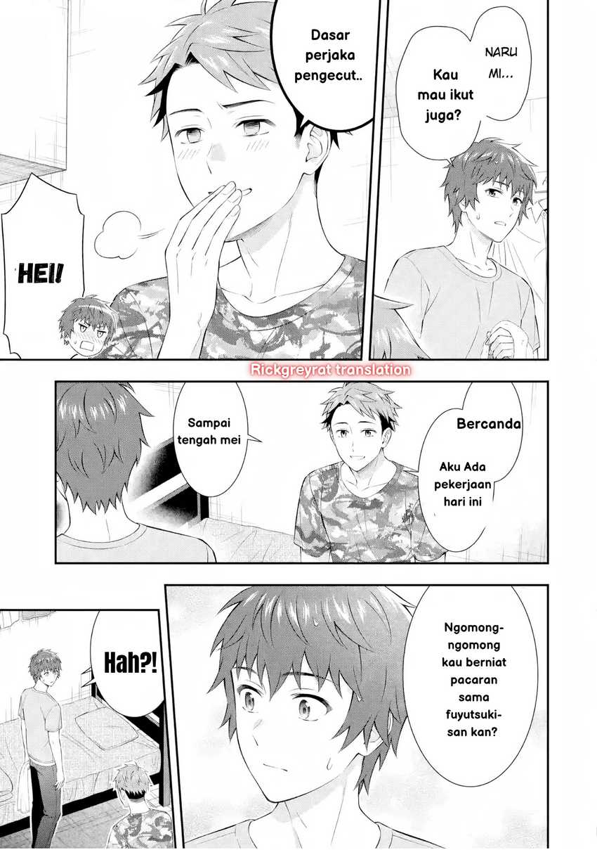 Toumei na Yoru ni Kakeru-kun to, Me ni Mienai Koi wo Shita. Chapter 3 - halaman 39