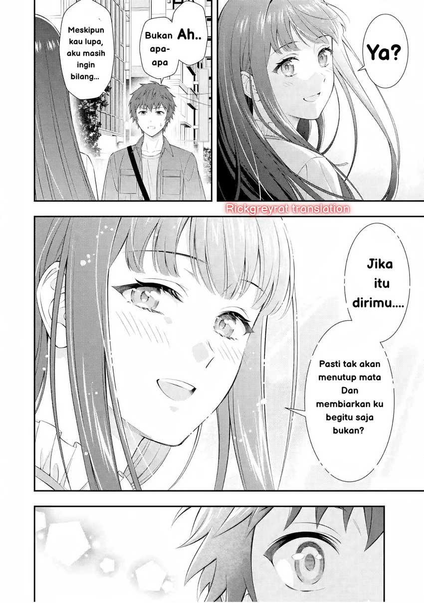 Toumei na Yoru ni Kakeru-kun to, Me ni Mienai Koi wo Shita. Chapter 3 - halaman 50