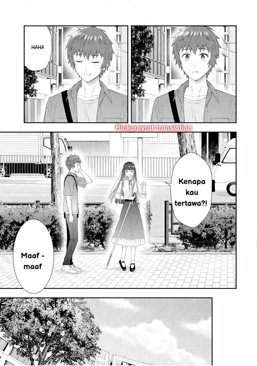 Toumei na Yoru ni Kakeru-kun to, Me ni Mienai Koi wo Shita. Chapter 3 - halaman 51