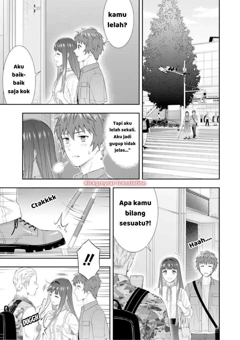 Toumei na Yoru ni Kakeru-kun to, Me ni Mienai Koi wo Shita. Chapter 4.1 - halaman 10