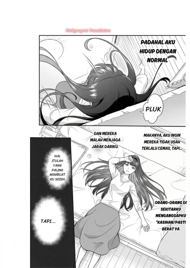 Toumei na Yoru ni Kakeru-kun to, Me ni Mienai Koi wo Shita. Chapter 5.1 - halaman 24