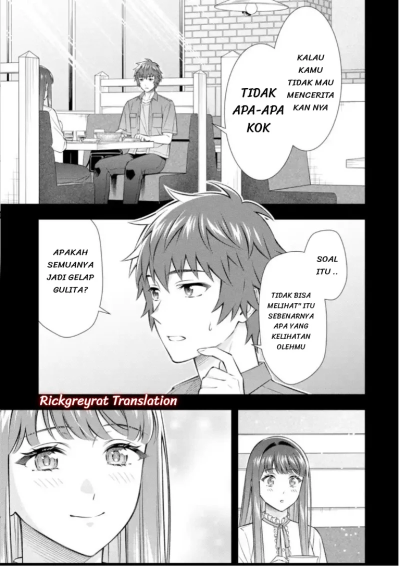 Toumei na Yoru ni Kakeru-kun to, Me ni Mienai Koi wo Shita. Chapter 5.1 - halaman 25