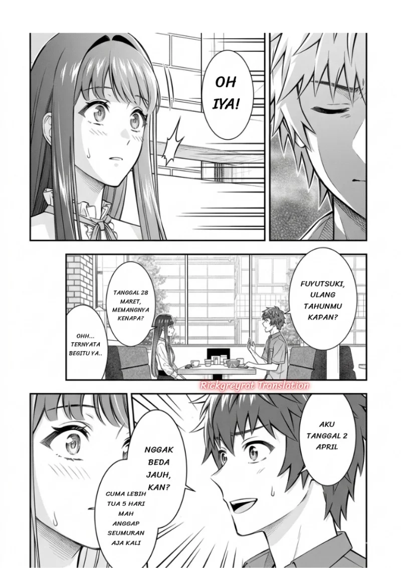 Toumei na Yoru ni Kakeru-kun to, Me ni Mienai Koi wo Shita. Chapter 5.1 - halaman 33