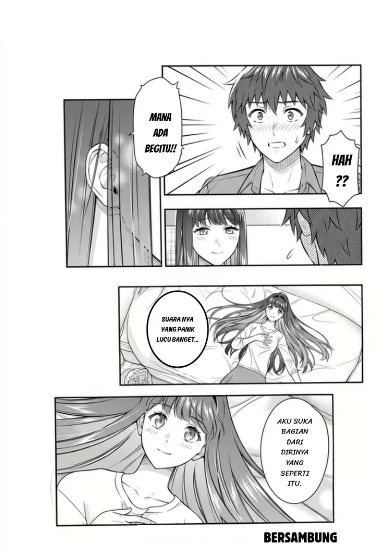 Toumei na Yoru ni Kakeru-kun to, Me ni Mienai Koi wo Shita. Chapter 5.1 - halaman 36