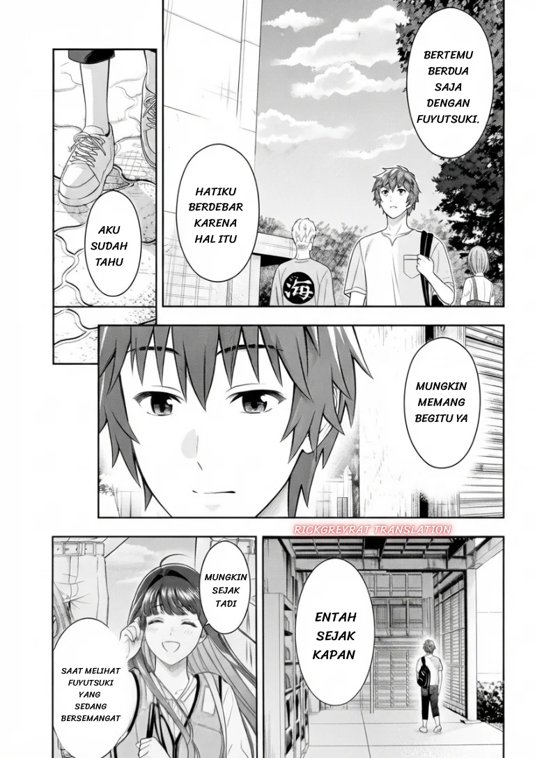 Toumei na Yoru ni Kakeru-kun to, Me ni Mienai Koi wo Shita. Chapter 5.2 - halaman 8