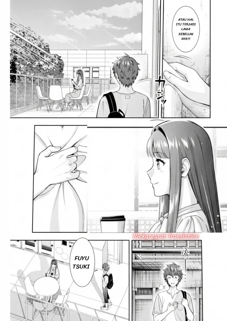 Toumei na Yoru ni Kakeru-kun to, Me ni Mienai Koi wo Shita. Chapter 5.2 - halaman 9