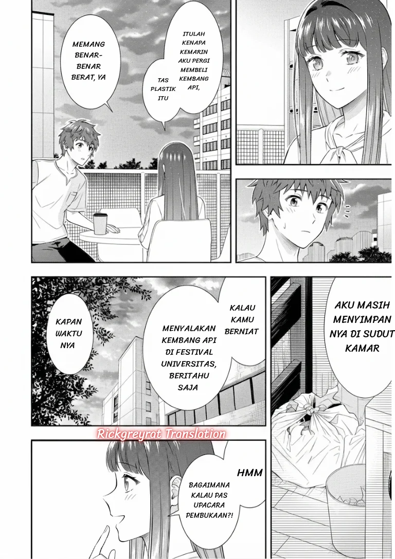 Toumei na Yoru ni Kakeru-kun to, Me ni Mienai Koi wo Shita. Chapter 6 - halaman 14
