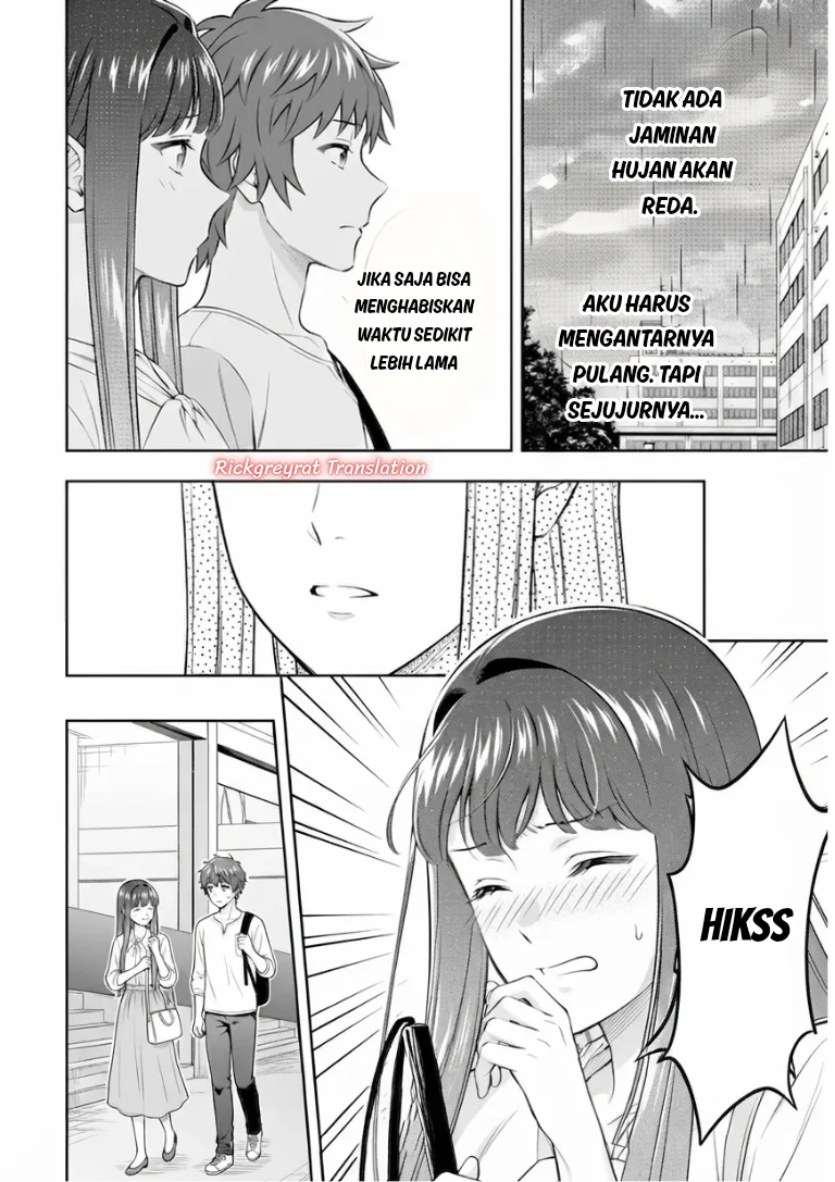 Toumei na Yoru ni Kakeru-kun to, Me ni Mienai Koi wo Shita. Chapter 6 - halaman 18