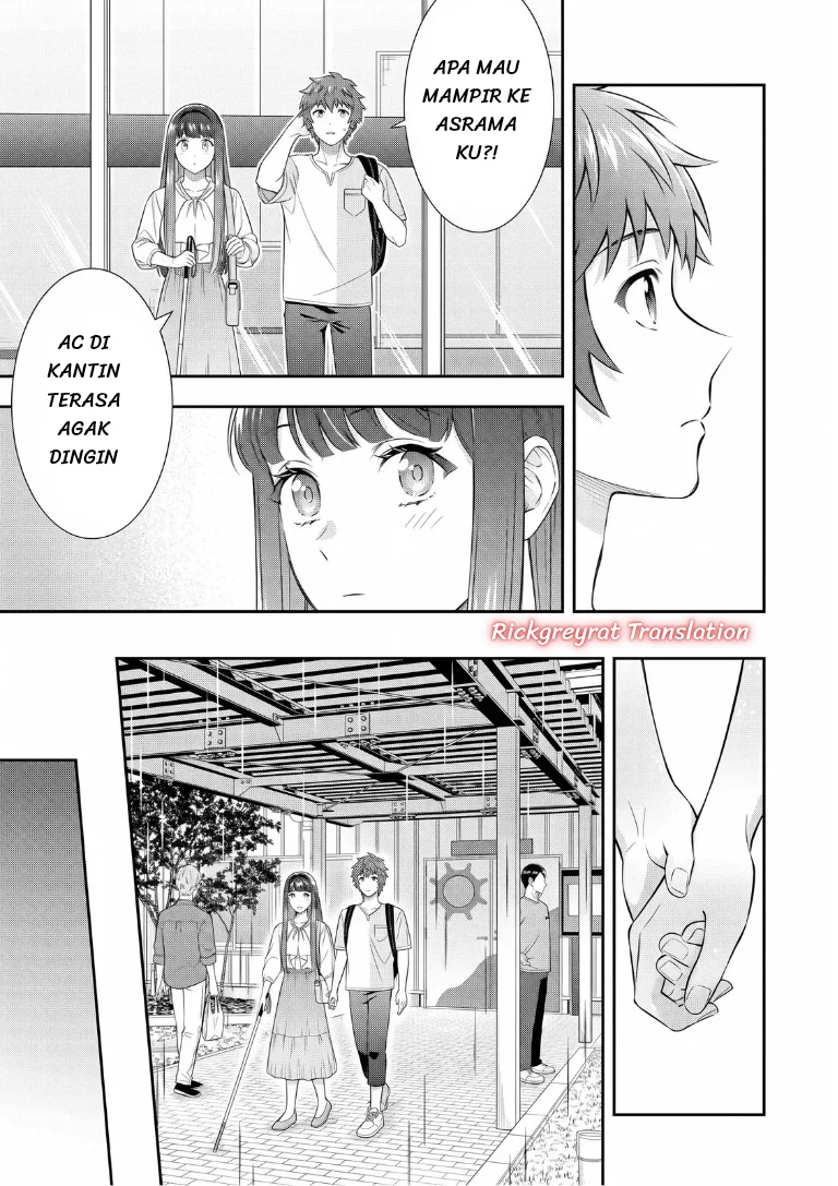 Toumei na Yoru ni Kakeru-kun to, Me ni Mienai Koi wo Shita. Chapter 6 - halaman 19
